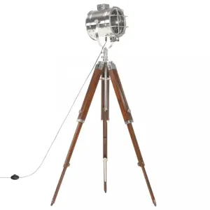 Stojací lampa na stativu masivní mangovníkové dřevo 165 cm #95614