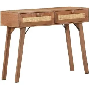 Konzolový stolek 100 × 35 × 76 cm masivní mangovníkové dřevo