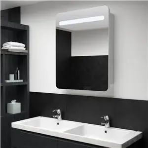 LED koupelnová zrcadlová skříňka 60 x 11 x 80 cm