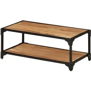 SHUMEE Konferenční stolek 90 × 45 × 35 cm masivní akáciové dřevo, 328264