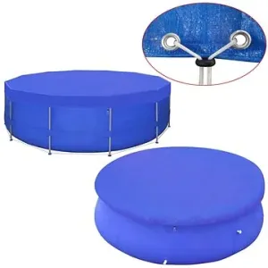 SHUMEE Plachta krycí na bazén, modrá 540 cm 90 g/m2