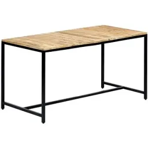 Jídelní stůl 140x70x75 cm masivní hrubé mangovníkové dřevo #5871157