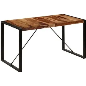 Jídelní stůl 140x70x75 cm masivní sheeshamové dřevo