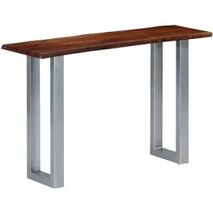 Konzolový stolek 115x35x76 cm akáciové dřevo a železo