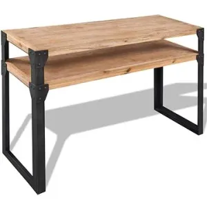 Konzolový stolek z masivního akáciového dřeva 120x40x85 cm
