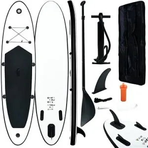 SHUMEE Nafukovací SUP paddleboard černo-bílý