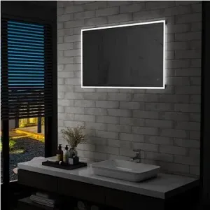 Koupelnové zrcadlo s LED světly a dotykovým senzorem 100x60 cm #6166553