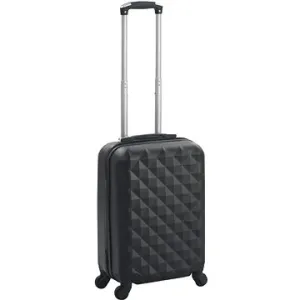 Shumee Skořepinový kufr na kolečkách, S, ABS, černý