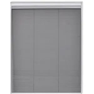 Plisovaná okenní síť proti hmyzu 160 x 110 cm se zastíněním