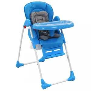 Dětská jídelní židlička Dekorhome Modrá #93988