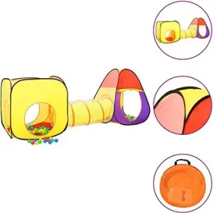 SHUMEE Dětský stan na hraní vícebarevný, 255 × 80 × 100 cm