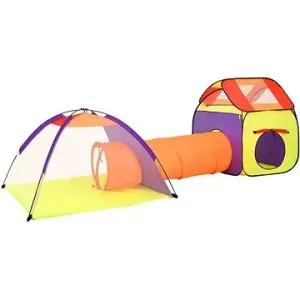 SHUMEE Dětský stan na hraní vícebarevný, 338 × 123 × 111 cm
