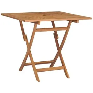 Skládací zahradní stůl 85 x 85 x 76 cm masivní teakové dřevo #4880337