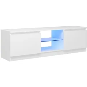 SHUMEE s LED osvětlením bílý 120 × 30 × 35,5 cm