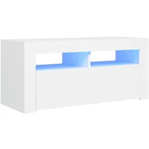 SHUMEE s LED osvětlením bílý 90 × 35 × 40 cm