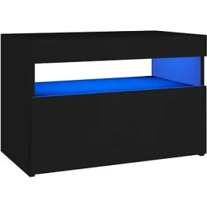 SHUMEE s LED osvětlením černý 60 × 35 × 40 cm