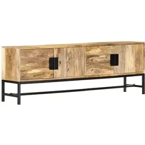 TV stolek 140x30x50 cm masivní mangovníkové dřevo