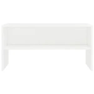 TV stolek bílý 80x40x40 cm dřevotříska #224168