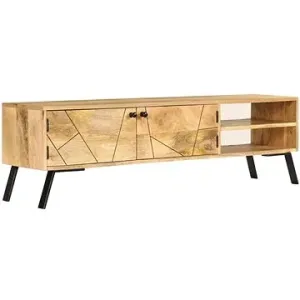 TV stolek z masivního mangovníkového dřeva 140x30x40 cm