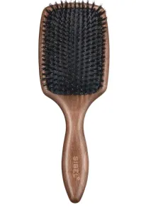 SIBEL Decopad Paddle plochý kartáč na prodloužené vlasy s nylonovými a kančimi štětinami