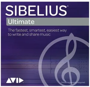 Sibelius Ultimate s ročním upgrade plánem