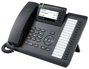 Siemens OpenScape Desk Phone CP400 - stolní telefon, černý