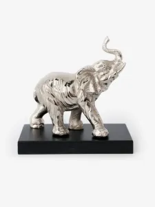 SIFCON Elephant Dekorace Stříbrná