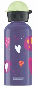 SIGG Kids Glow Heartballoons 0,4 l hliníková láhev na pití
