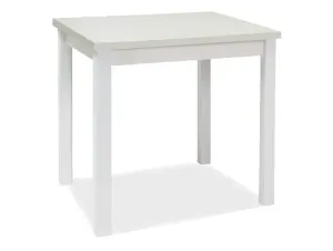 Signal Jídelní stůl Adam | 90 x 65 cm Barva: bílý mat