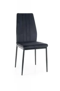 Signal Jídelní židle ATOM VELVET Barva: Černá / Bluvel 19 #5212054