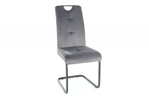 Jídelní židle AXO VELVET Signal Šedá #5212085