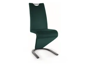 Jídelní židle H-090 Signal Tmavě zelená #5211845