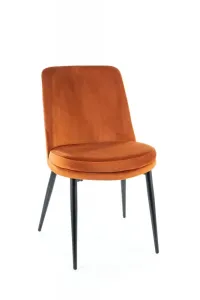 Jídelní židle KAYLA VELVET Signal Skořicová #5212034