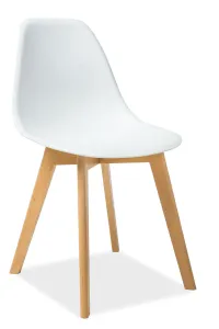Signal Jídelní židle Moris Barva: Bílá #2606008