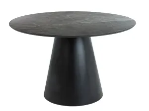 Signal Jídelní stůl ANGEL Barva: šedá / černá #1250203