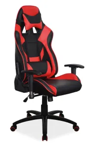 Signal Kancelářská židle SUPRA černá/červená