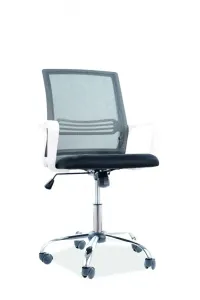 Signal Kancelářská židle Q-844 černá/bílá