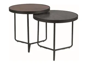 Konferenční stolek 2 ks PENELOPE Signal Bronzová #5212135