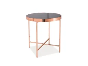 Signal Konferenční stolek GINA C Barva: měděná / černá #2606046