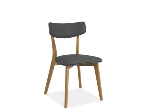Signal Jídelní židle KARL / šedá #3677828