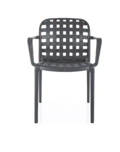 Signal Zahradní židle STRIP II | šedá
