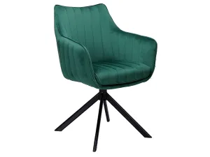 Signal Židle AZALIA Velvet Barva: Bluvel 78 / tmavě zelená
