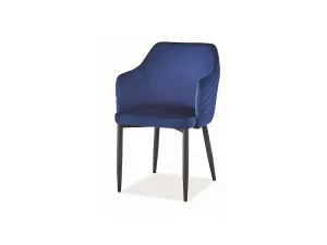 Signal Jídelní židle ASTOR | Velvet Barva: Granátová / Bluvel 86 #2605908