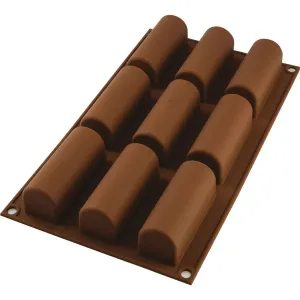 Silikomart Silikonová forma na čokoládu a dezerty - Mini Buche #5296351