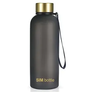 SIM bottle Láhev na pití, 650 ml, černá