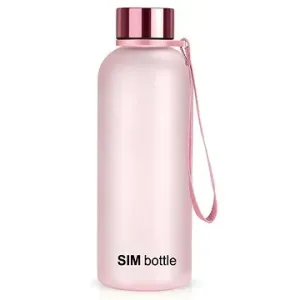 SIM bottle Láhev na pití, 650 ml, růžová