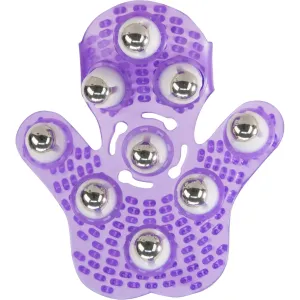 Masážní rukavice Roller Balls Massager purple
