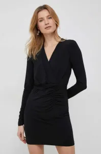 Šaty Sisley černá barva, mini #5583965
