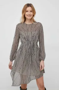 Šaty Sisley šedá barva, mini #5309024