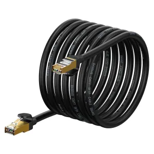 Síťový kabel Baseus Ethernet RJ45, 10Gb, 8 m (černý)